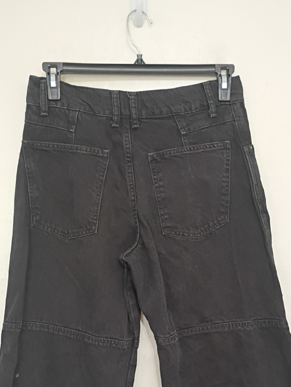 We The Free Black Benji Relaxed Wide Leg Jeans Size 29 - Picture 5 of 12